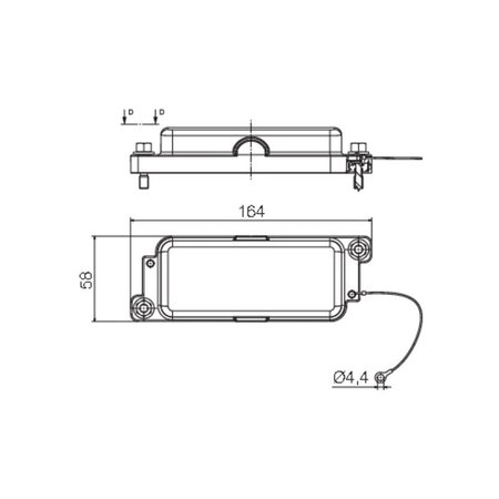 Weidmuller Connector Accessory HDC IP68 16B COVER